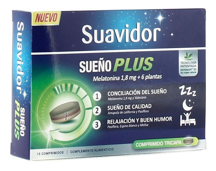 Urgo Suavidor Sueño Plus 15 Comprimidos