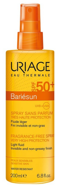 Uriage Bariesun SPF50+ Sin Perfume Spray 200 ml