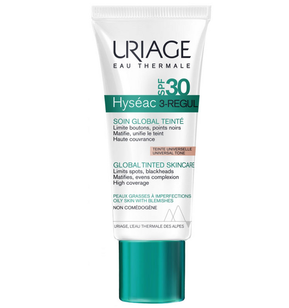 Uriage Hyseac Anti Imperfecciones con color 3-Regul Cuidado Global SPF30 40 ml