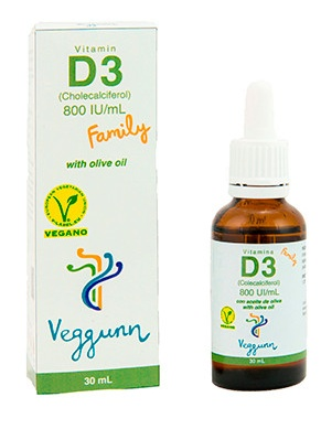 Veggunn Vitamina D3 Family 800 UI 30 ml