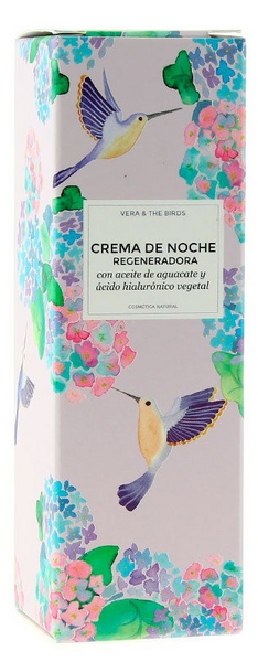 Vera and the Birds Crema facial regenerante noche 50 ml