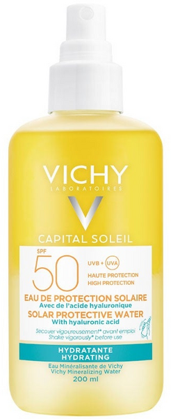 Vichy Capital Soleil Agua de Protección Solar Hidratante SPF50 200 ml