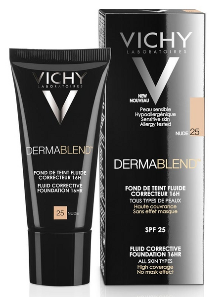 Vichy Dermablend Maquillaje Nude Nº25 SPF35 30 ml