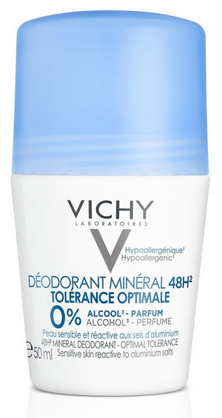 Vichy Desodorante Mineral Óptima Tolerancia Roll-On 50 ml