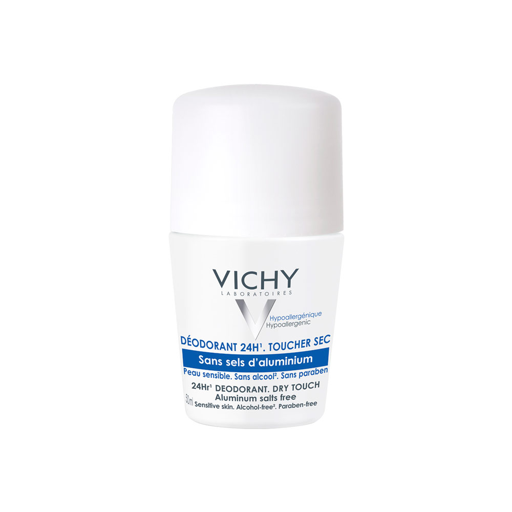 Vichy desodorante roll-on 24h sin sales de aluminio 50 ml