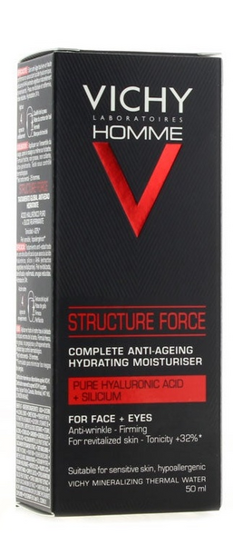 Vichy Homme Cuidado Completo Antiedad Structure Force 50 ml
