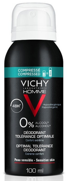 Vichy Homme Desodorante Óptima Tolerancia 100 ml