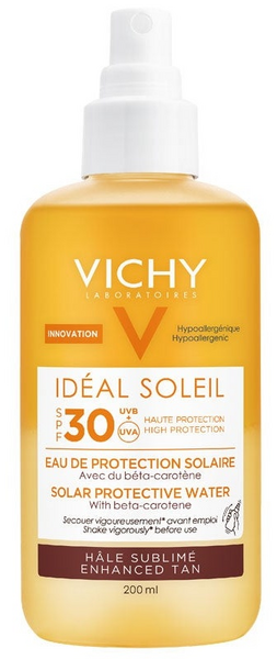 Vichy Ideal Soleil Agua de Proteccion Solar Luminosidad SPF 30+ 200 ml