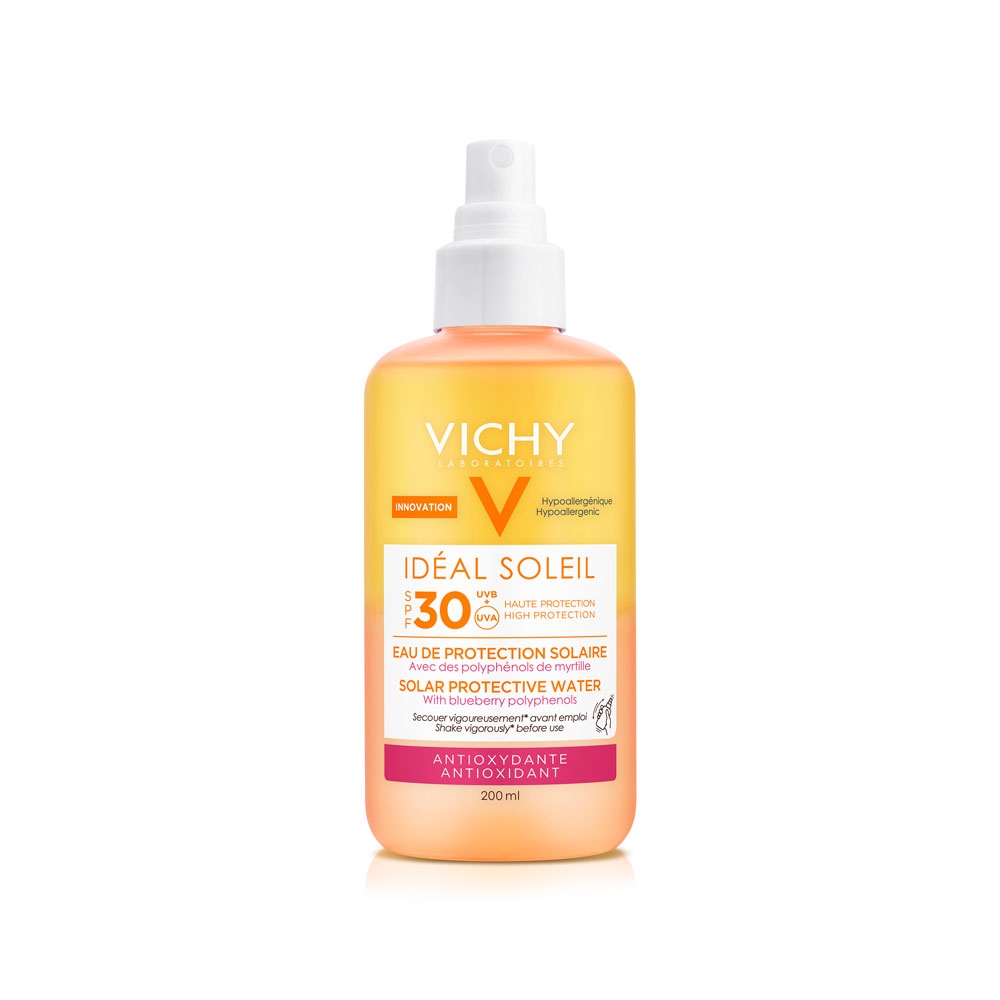 Vichy Ideal Soleil Agua Solar protectora Antioxidante FPS30 200 ml