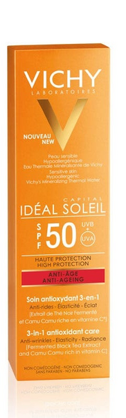 Vichy Ideal Soleil Anti Edad 3en1 SPF50 50 ml
