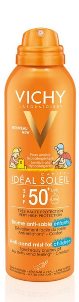 Vichy Ideal Soleil Bruma Anti-Arena Infantil SPF50+ 200 ml
