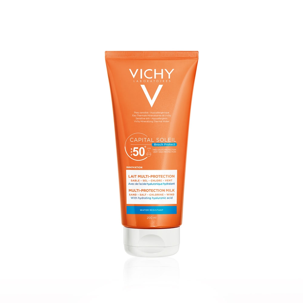 Vichy Idéal Soleil Multiprotección Beach Resist Leche SPF50+ 200 ml