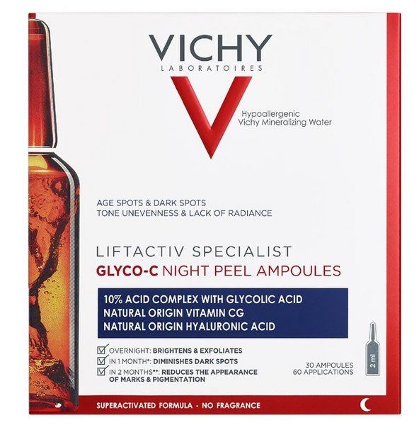 Vichy Liftactiv Ampollas Glyco-C Peeling Noche 30 Uds x 2 ml