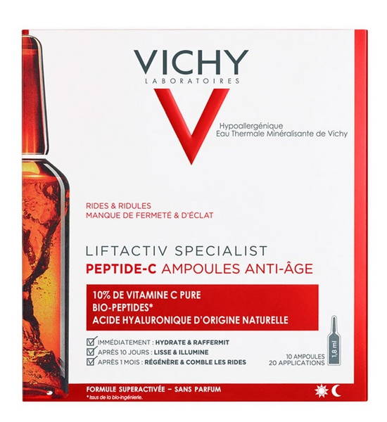 Vichy Liftactiv Ampollas Peptide-C Antiarrugas 10 Uds x 1,8 ml