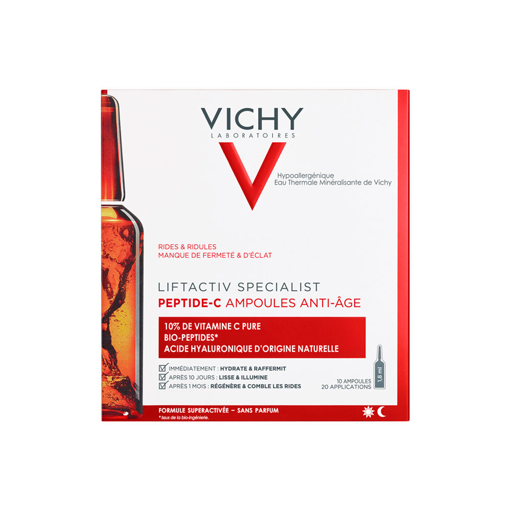 Vichy Liftactiv Peptide C día - noche 10 ampollas