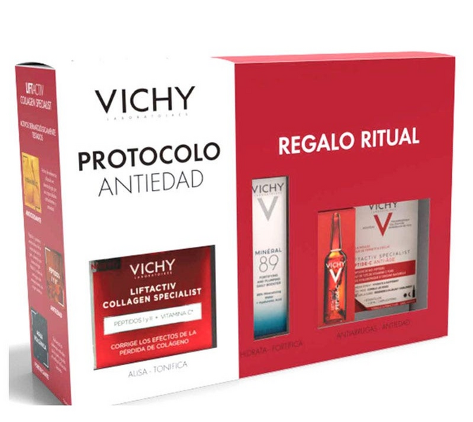 Vichy Liftactiv Protocolo Anti Edad Collagen Specialist 50ml + 2 REGALOS