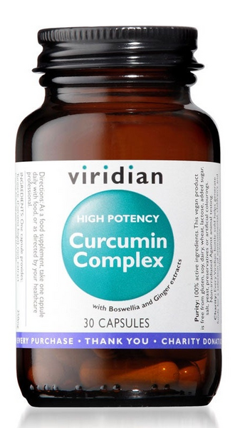 Viridian Curcumina Complex Alta Potencia 30 Cápsulas