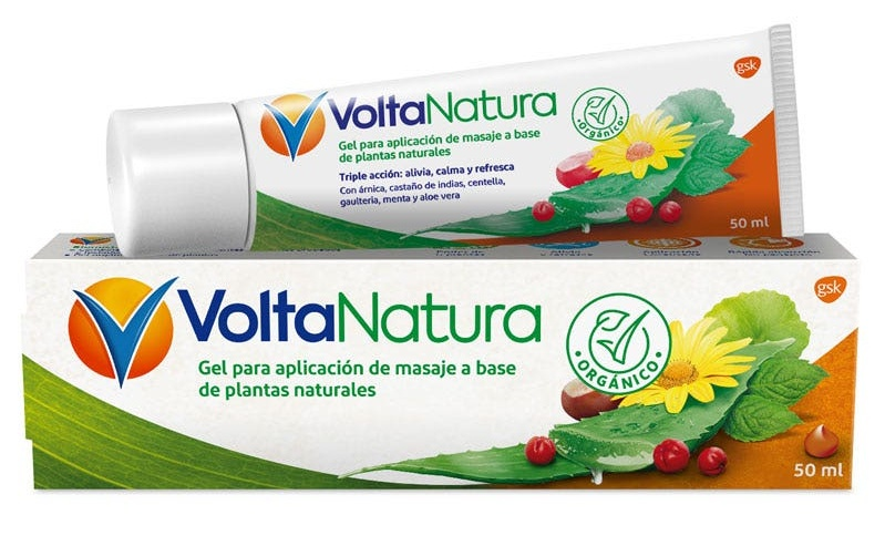 VoltaNatura Gel de Masaje Plantas Naturales 50 gr