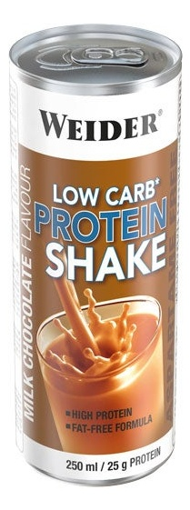 Weider Batido Low Carb Protein Shake Sabor Chocolate 250 ml