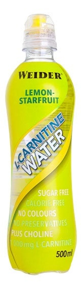 Weider Bebida L-Carnitine Water Limón 500 ml