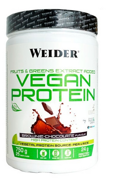 Weider Proteína Vegana Sabor Chocolate 750 gr