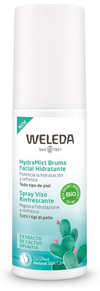 Weleda HydraMist Bruma Facial Hidratante Extracto Cactus 100 ml