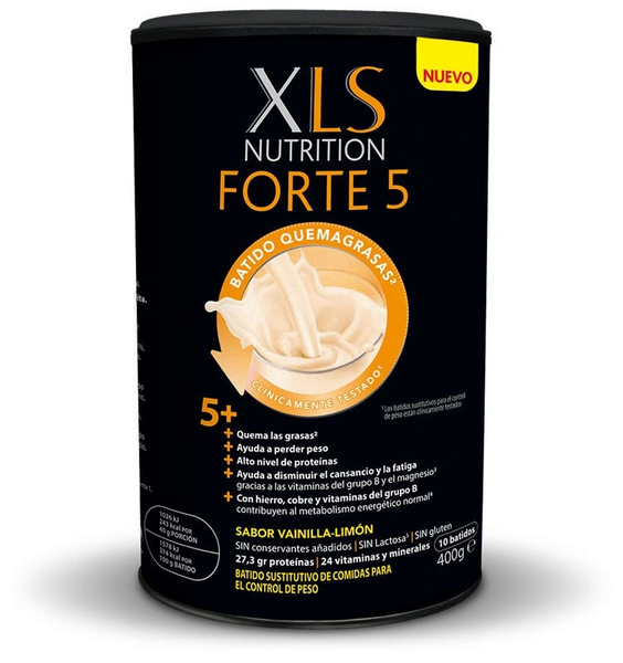XLS Forte 5 Batido Quemagrasas 400 gr