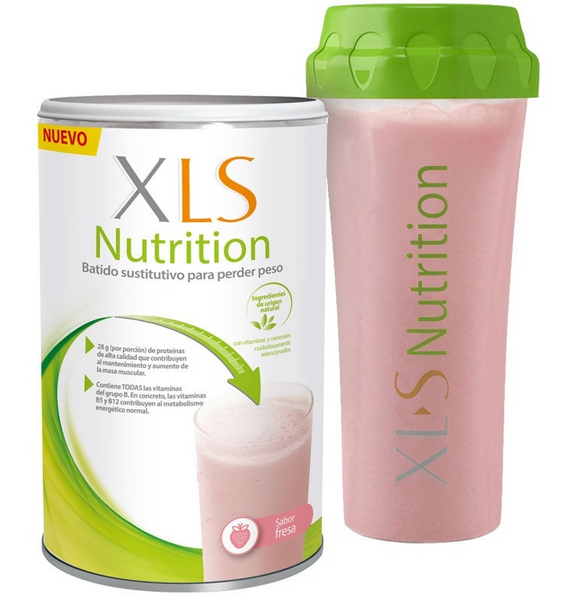 XLS Nutrition Fresa 400 gr + Shaker