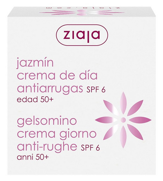 Ziaja Crema Facial de Día Antiarrugas Jazmín SPF6 50 ml