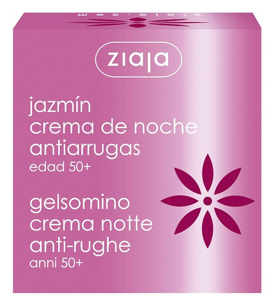 Ziaja Crema Facial de Noche Antiarrugas Jazmín 50 ml