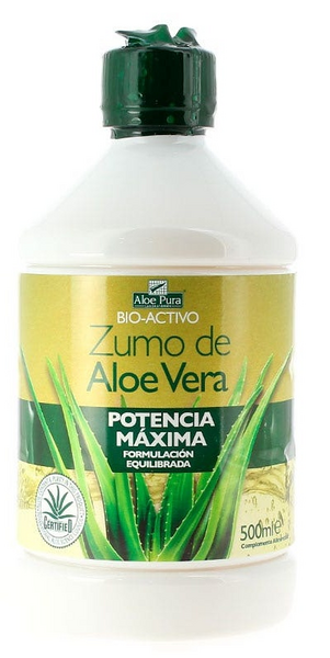 Zumo Aloe Vera Potencia Máxima Bio-Activo 500 ml