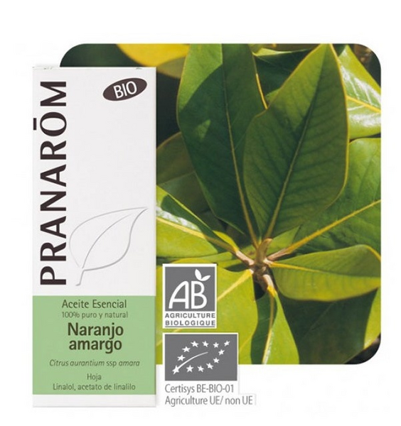 Aceite Esencial de Hoja de Naranjo Amargo Pranarom 10 ml.