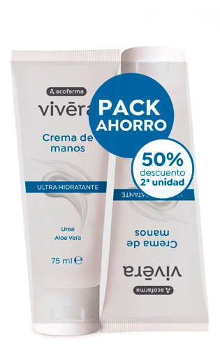 Acofarderm Vivera Crema Manos Ultrahidratante 2x75 ml