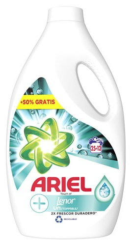 Ariel Detergente Líquido Lenor 25+12 Lavados