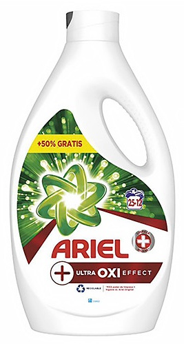Ariel Detergente Líquido Ultra Oxi Effect 25+12 lavados