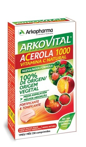 Arkopharma Arkovital Acerola 30 Comprimidos