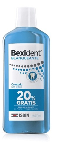 Bexident Blanqueante Colutorio 500ml 20% Gratis