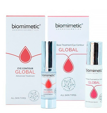 Biomimetic Dermocosmetics Pack PBT Global Contorno Ojos 15 ml + AT Global Contorno de Ojos 10 ml
