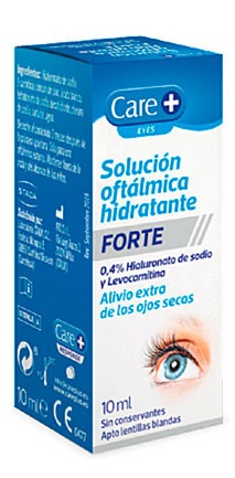 Careplus Care+ Forte Solución Oftálmica Hidratante 10 ml