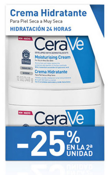 Cerave Crema Hidratante 2x340 ml