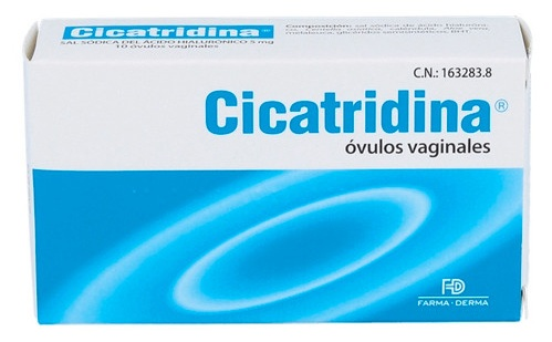 Cicatridina Rubio Óvulos Vaginales 10 uds