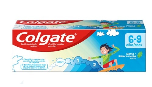 Colgate Kids 6-9 años Pasta Dentrífica Menta Suave 50 ml