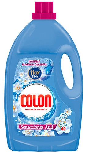 Colon Detergente Líquido Gel Sensaciones Azul 2 L