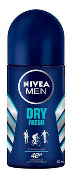 Desodorante Roll-On Dry Fresh Nivea Men 50ml