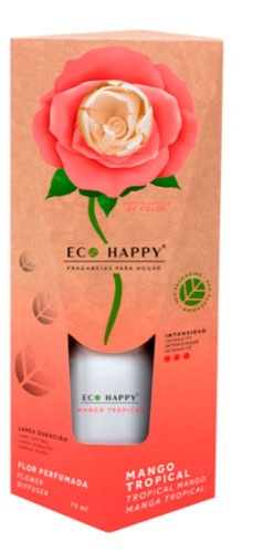 Eco Happy Flor Perfumada Mango Tropical 75 ml