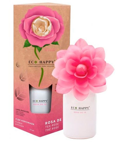 Eco Happy Flor Perfumada Rosa De Té 75 ml