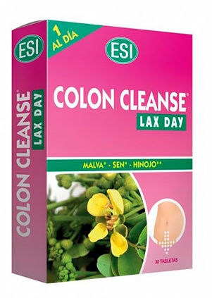 ESI Colon Cleanse Lax Day 30 Tabletas
