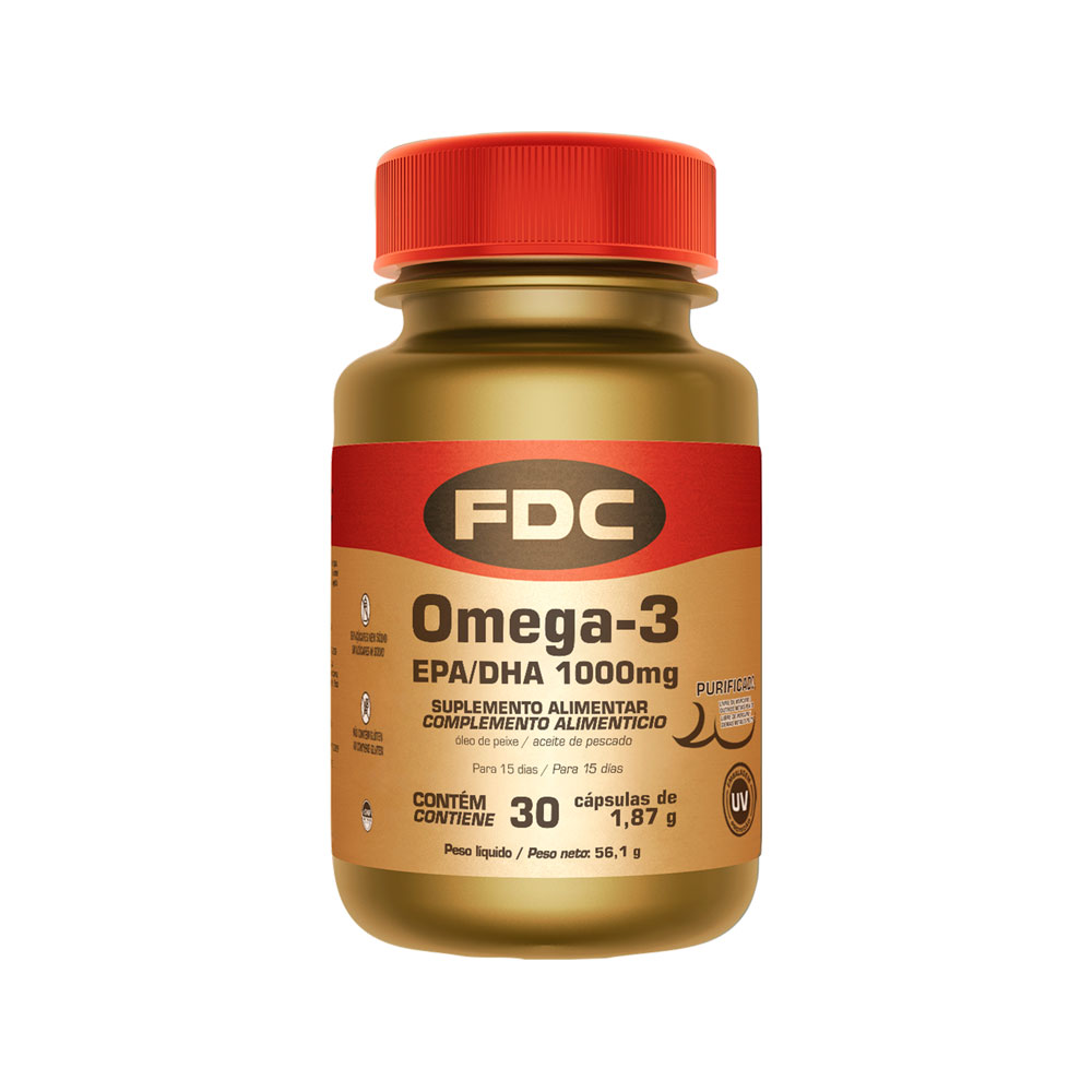 Fdc Omega 3 EPA + DHA 30 cápsulas