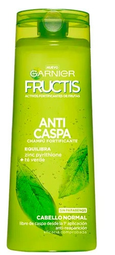 Garnier Fructis Champú Fortificante Anticaspa 360 ml