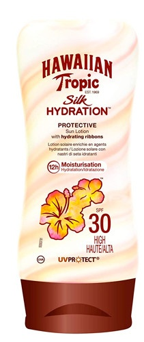 Hawaiian Tropic Loción Silk SPF30 180 ml